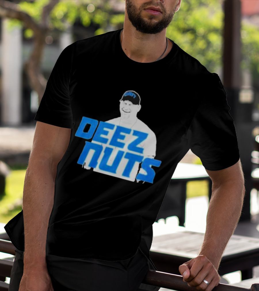Dan Campbell Deez Nuts Detroit Lions Fan T-Shirt