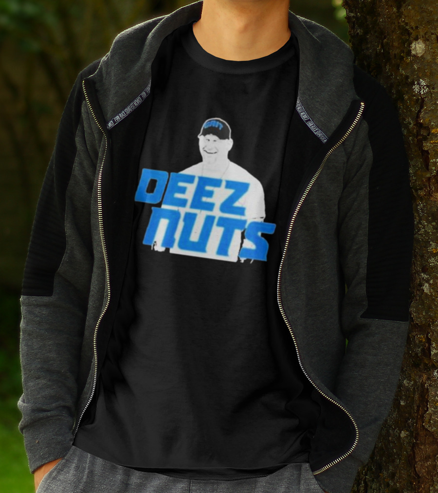 Dan Campbell Deez Nuts Detroit Lions Fan T-Shirt