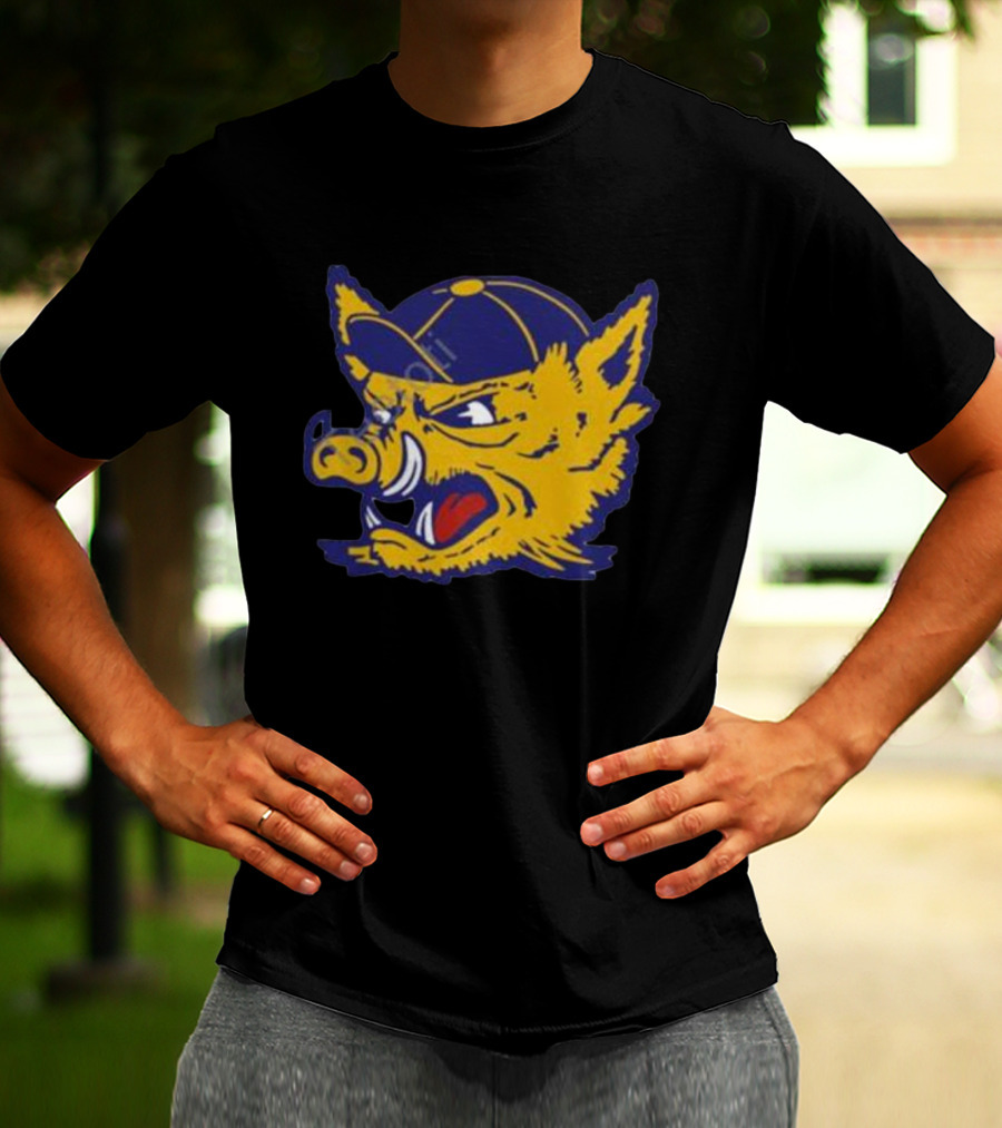 Sickos Committee Vamos Javelinas Angry Boar T-Shirt