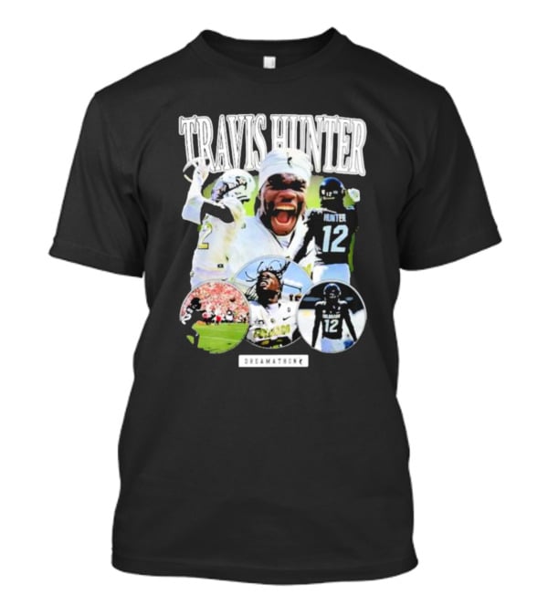 Travis Hunter Football Dreamathon Performance Highlights T-Shirt