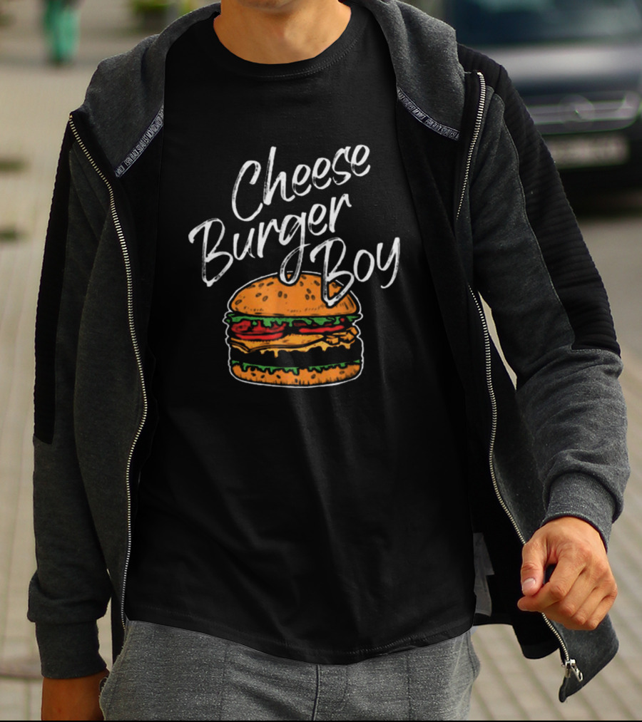 Cheeseburger Boy National Cheeseburger Day Classic Cheeseburger Enthusiast T-Shirt