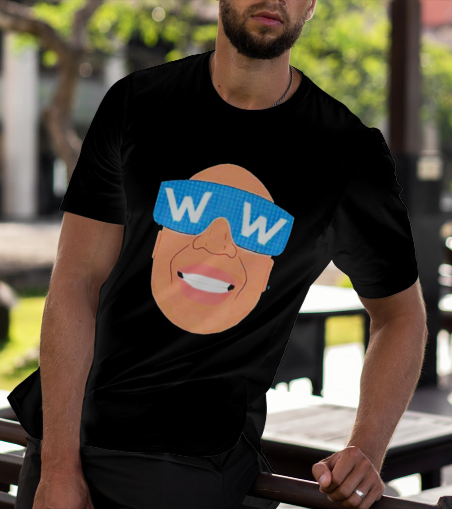 W Glasses Smiling Face With Tyler Lockett T-Shirt