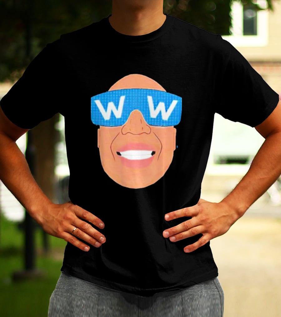 W Glasses Smiling Face With Tyler Lockett T-Shirt