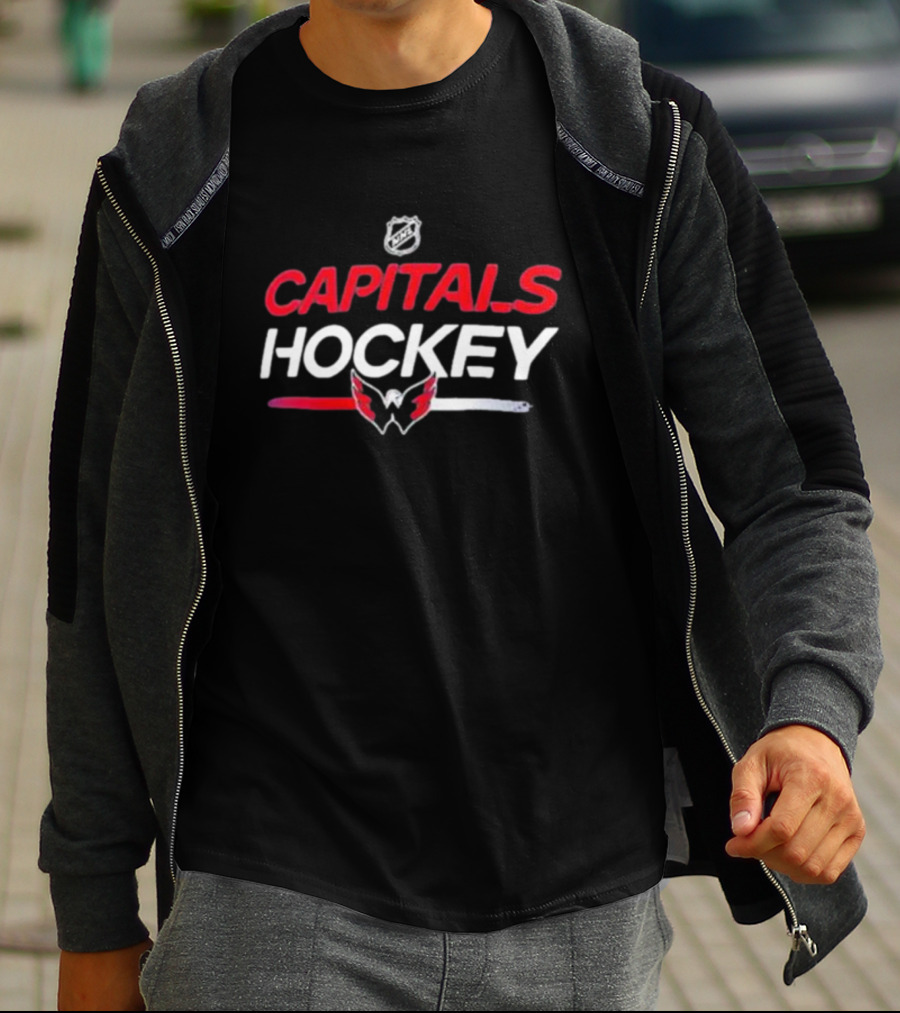 Washington Capitals Hockey Authentic Pro Primary NHL T-Shirt