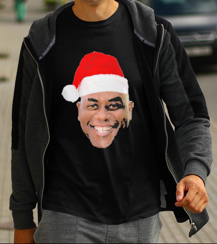 Winter Christmas Ainsley Meme Santa Hat T-Shirt