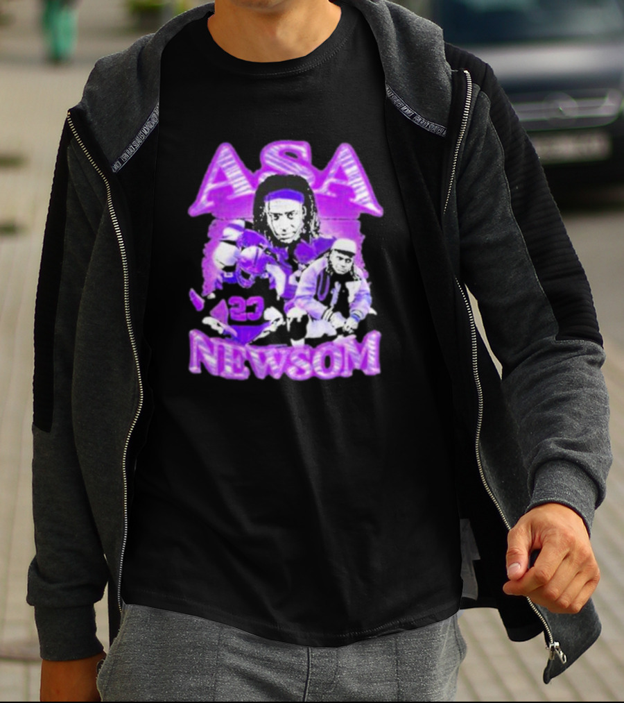 ASA Newsom Vintage Lightweight 23 Football T-Shirt