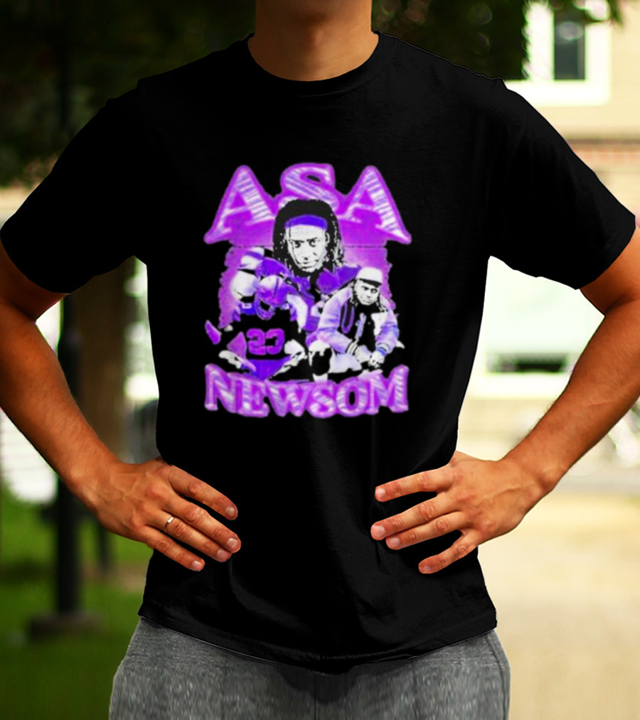 ASA Newsom Vintage Lightweight 23 Football T-Shirt