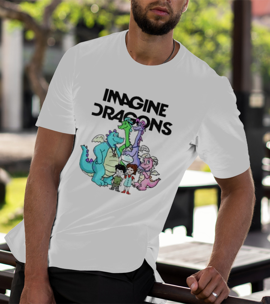 Imagine Dragons Dinosaur Band Group T-Shirt