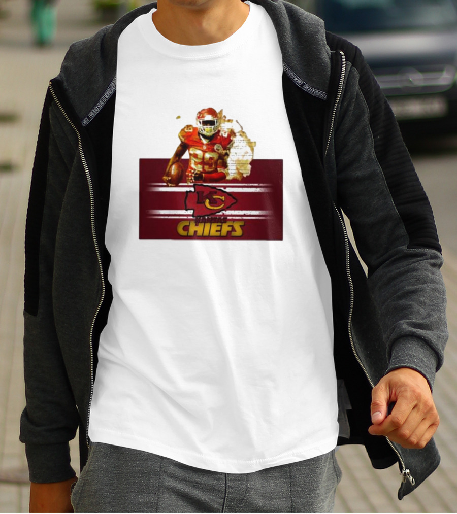 Player 29 Kansas City Chiefs Golden Football Legend T-Shirt