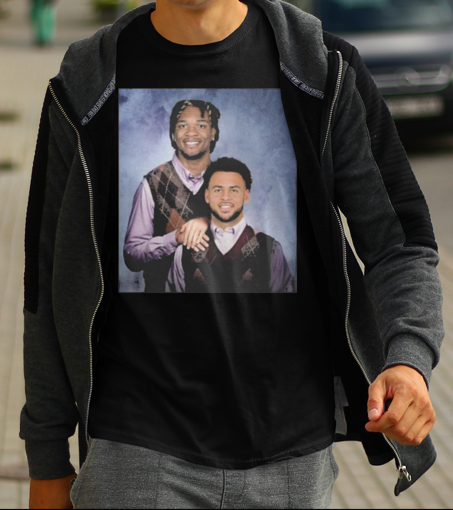 Michael Pittman Jr And Anthony Richardson Indianapolis Colts Step Brothers Meme T-Shirt