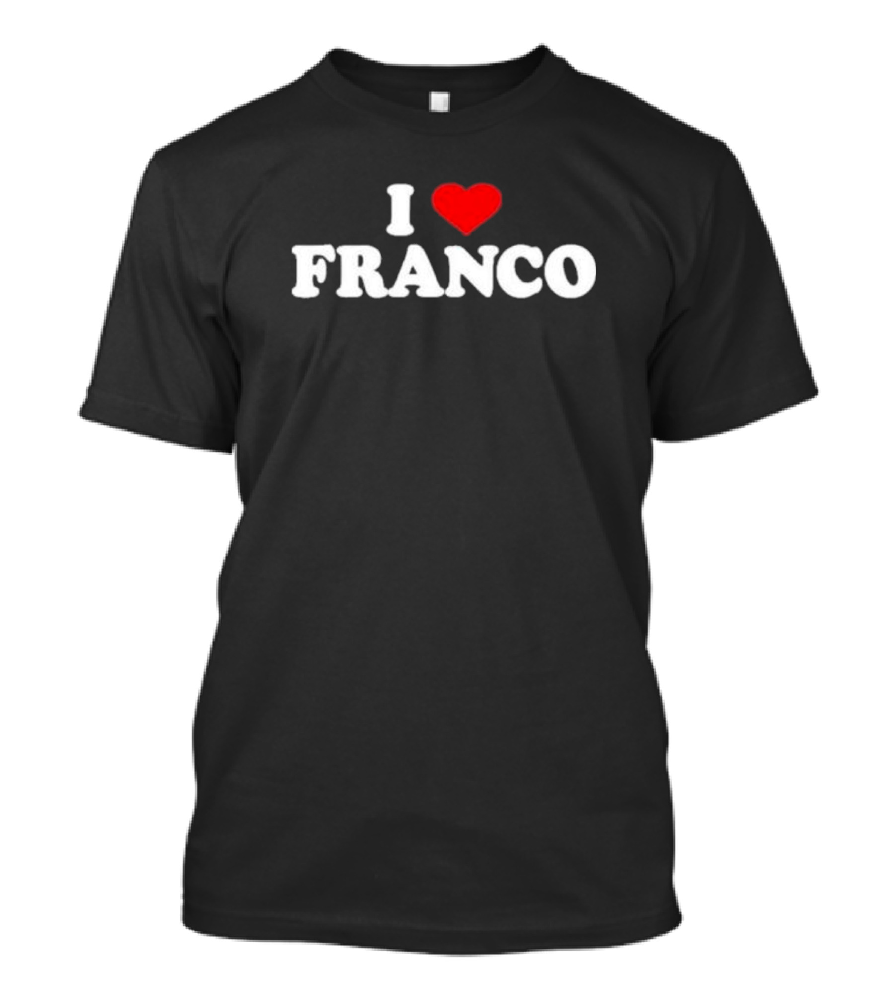 Nicki Minaj I Love Franco Red Heart T-Shirt