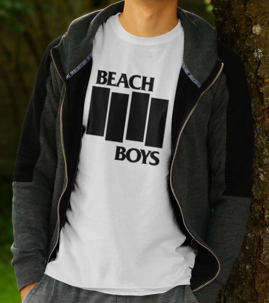 Beach Boys Black Flag T-Shirt