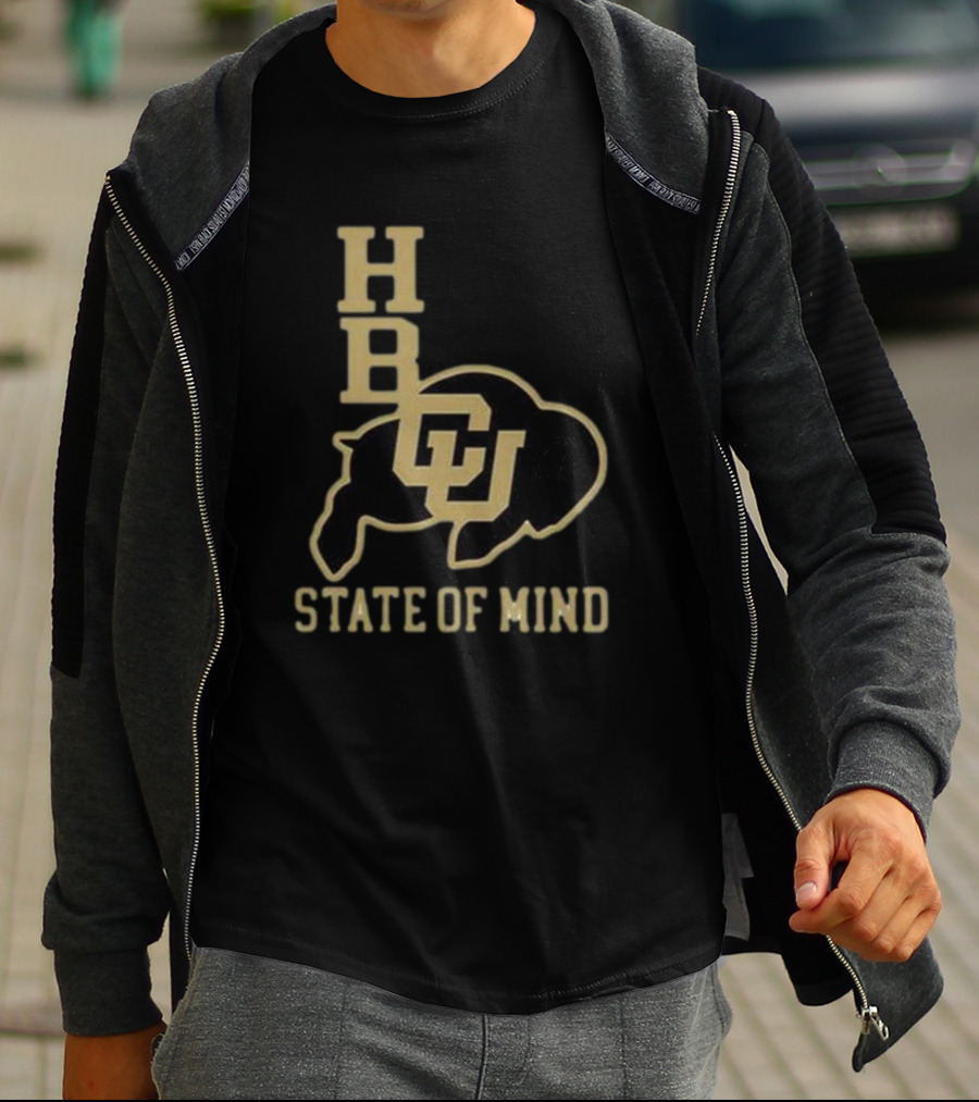 HBCU State Of Mind Colorado Football Buffalo T-Shirt