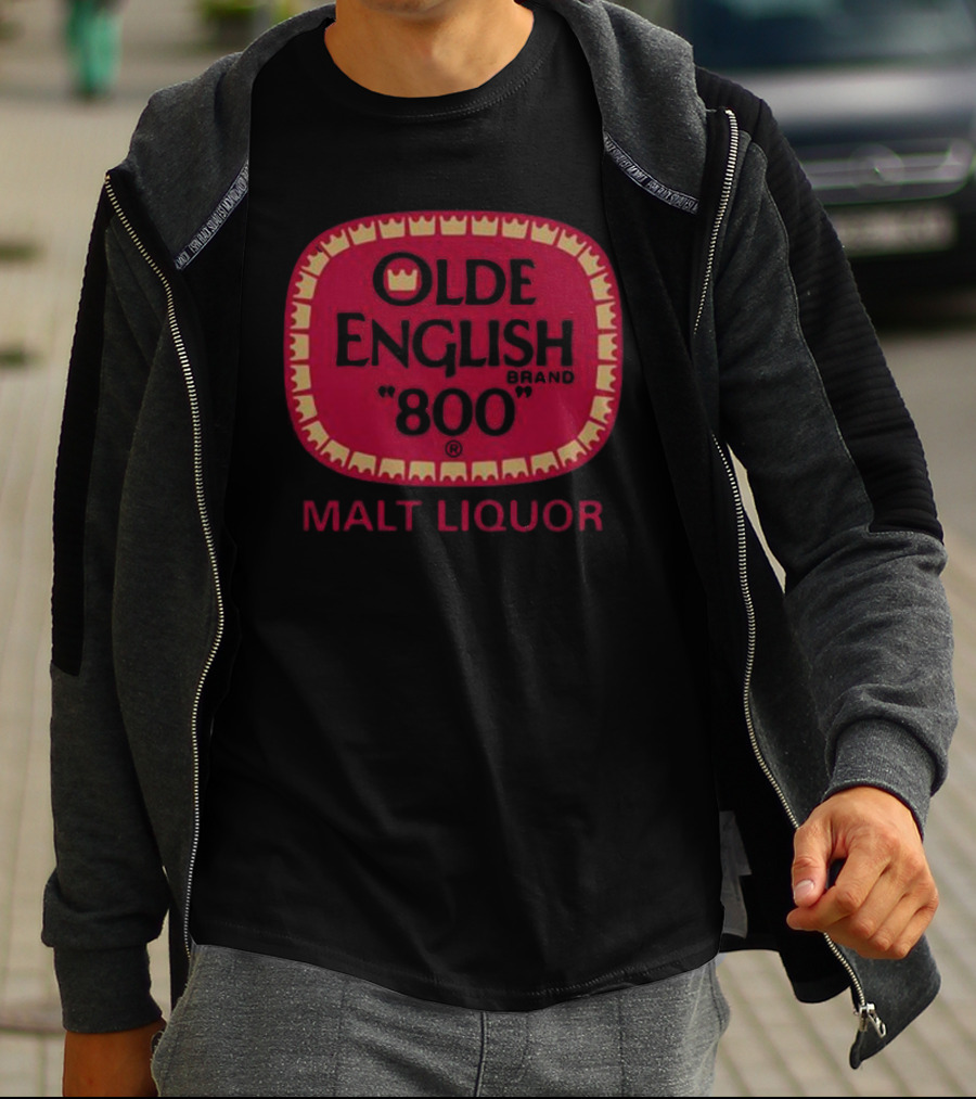 Olde English 800 Brand Malt Liquor T-Shirt