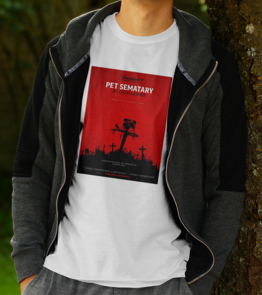 Paramount Plus Pet Sematary Bloodlines Movie Death Is Different Here Streaming October 6 T-Shirt