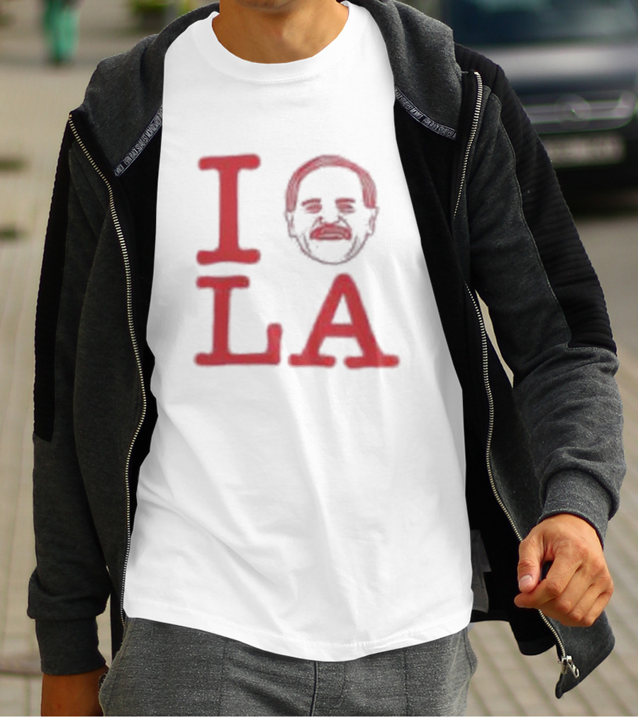 I Love LA Dodgers Say Hey La T-Shirt