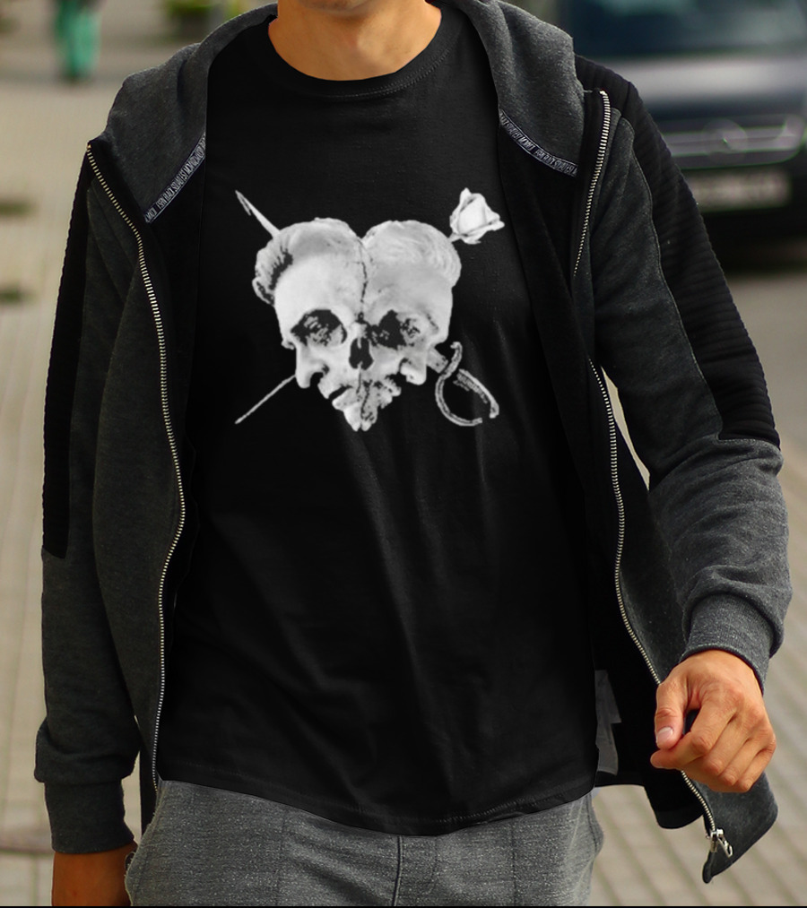 Our Flag Means Death Season 2 Key Skull Heart Saber Rose T-Shirt