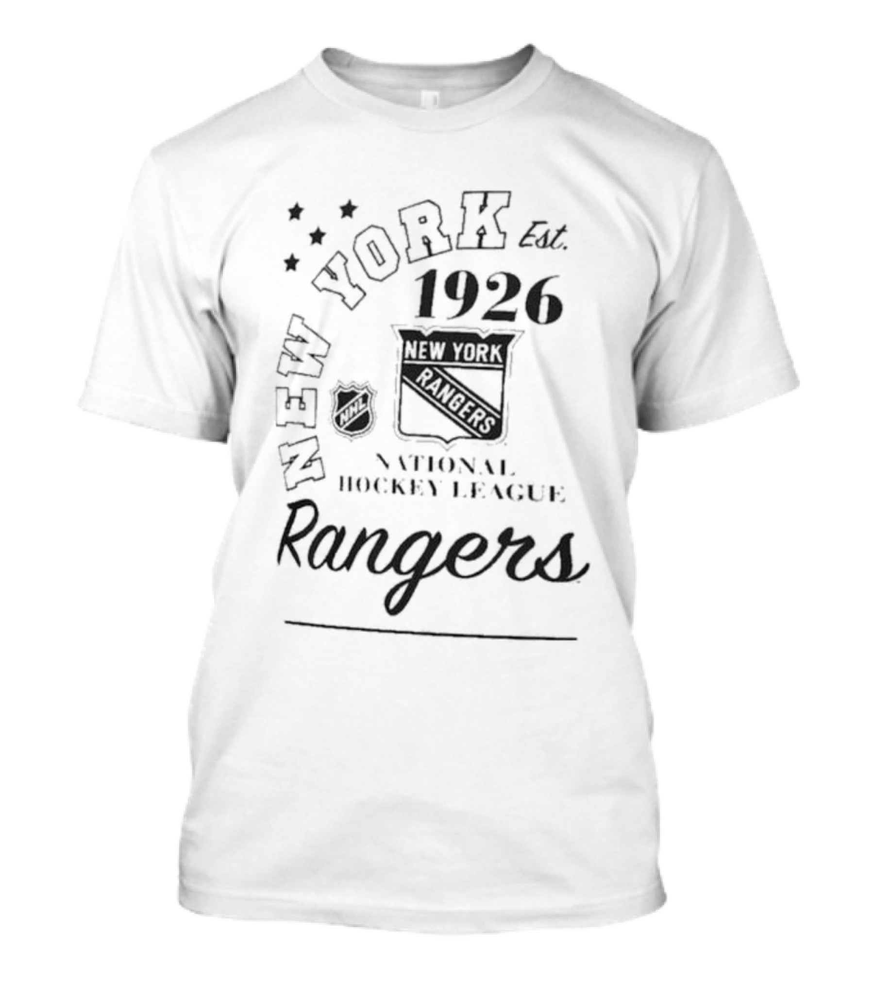 New York Rangers Est. 1926 National Hockey League Arch City Team T-Shirt