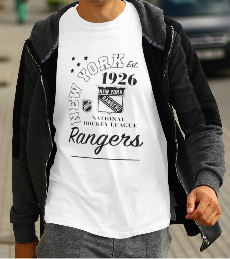 New York Rangers Est. 1926 National Hockey League Arch City Team T-Shirt