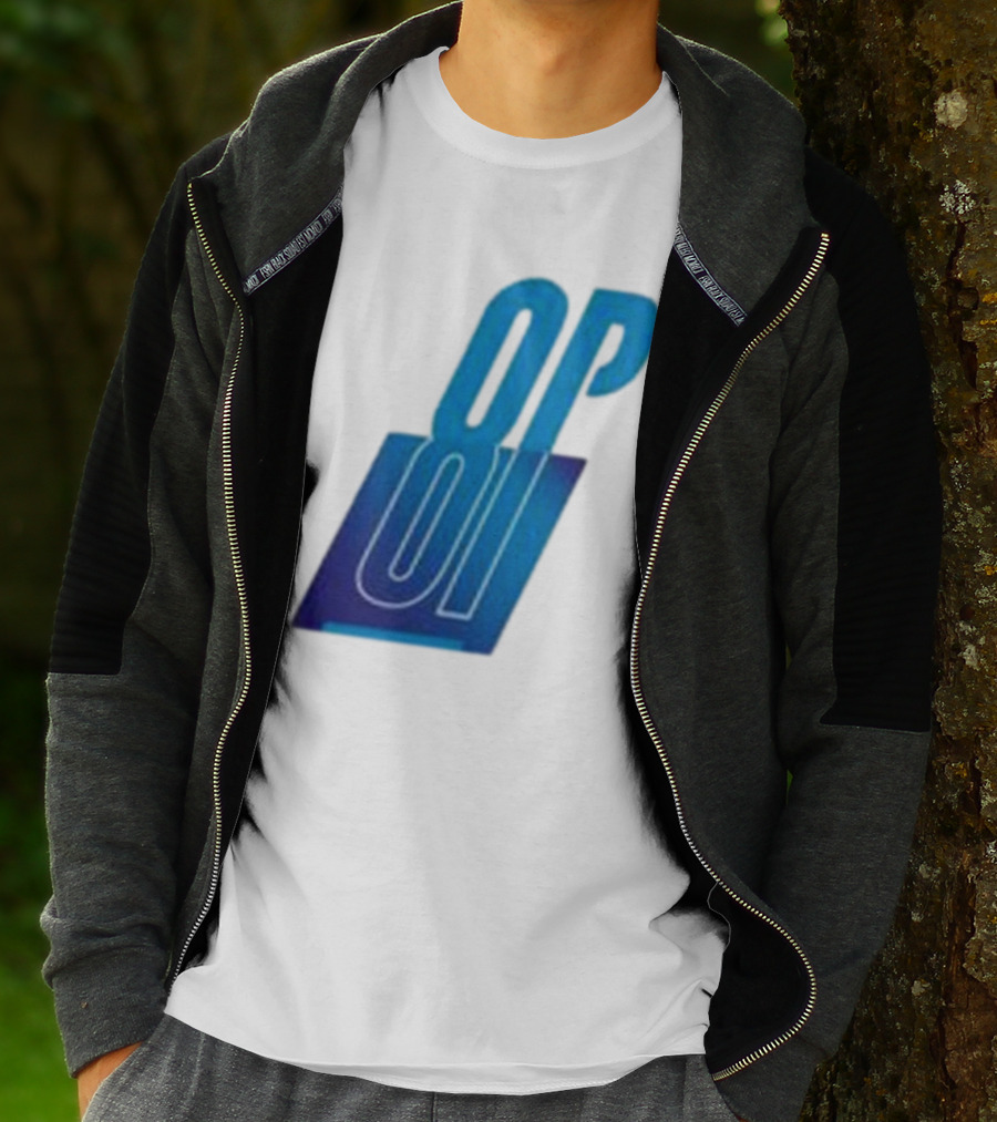 Oscar Piastri OP Blue Logo Motif T-Shirt