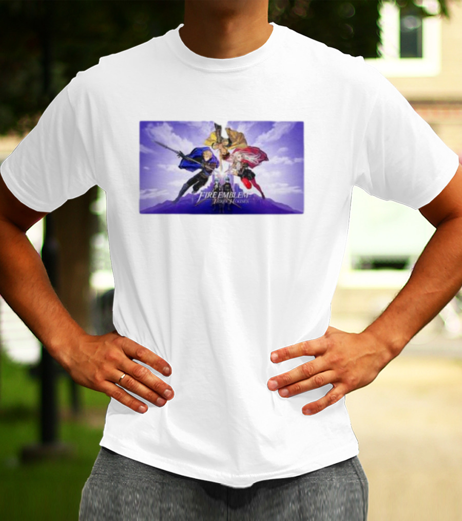 Fire Emblem Three Houses Characters And Heroes Battle Scene Image T-Shirt