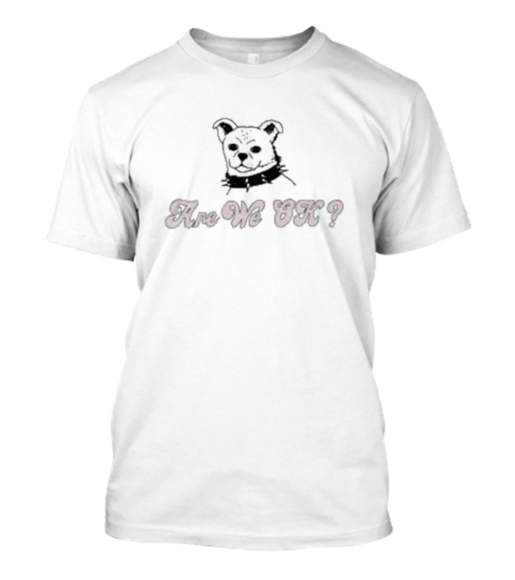 Are We OK Mac Demarco Vicky Farewell Dog Collar T-Shirt