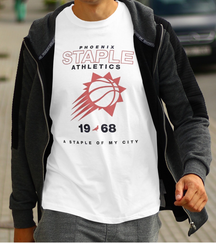 Phoenix Suns Staple Athletics 1968 A Staple Of My City T-Shirt