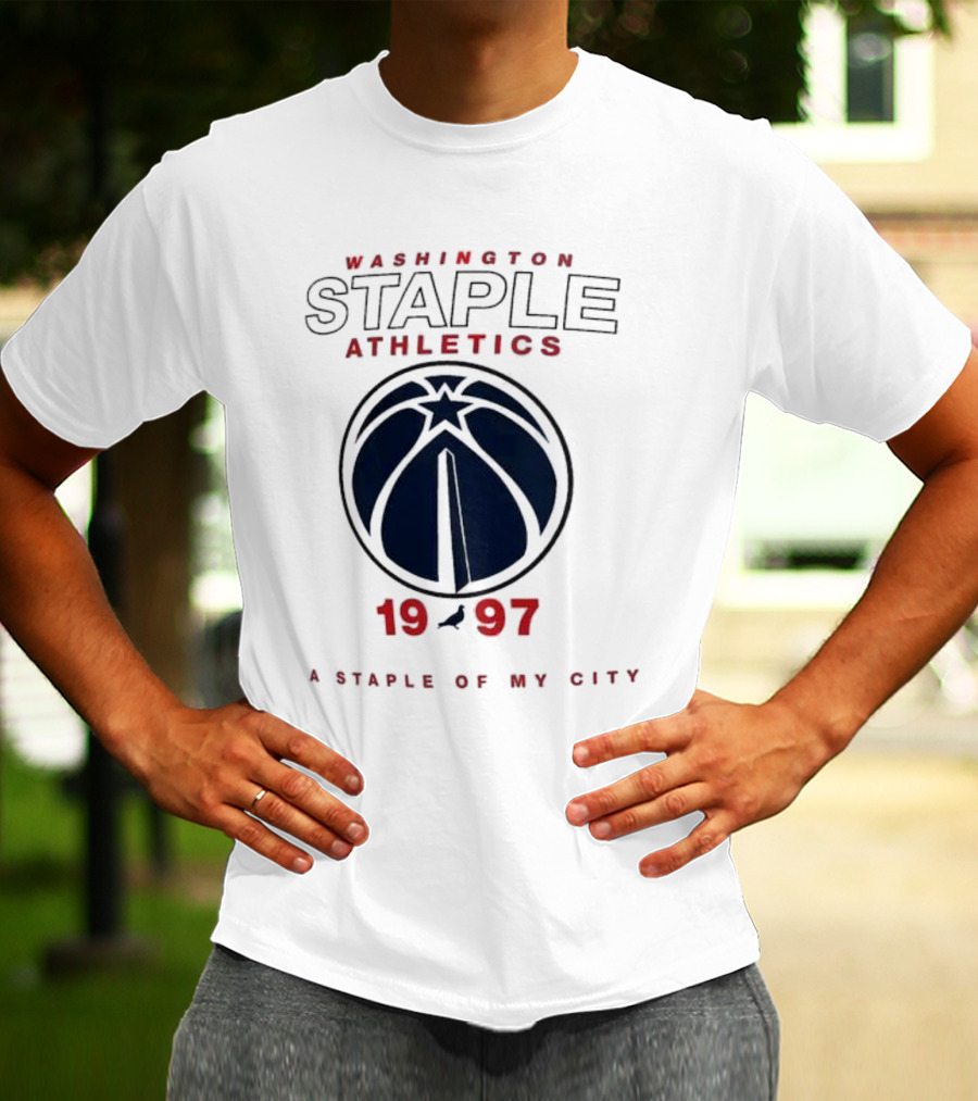 Washington Staple Athletics 1997 A Staple Of My City T-Shirt