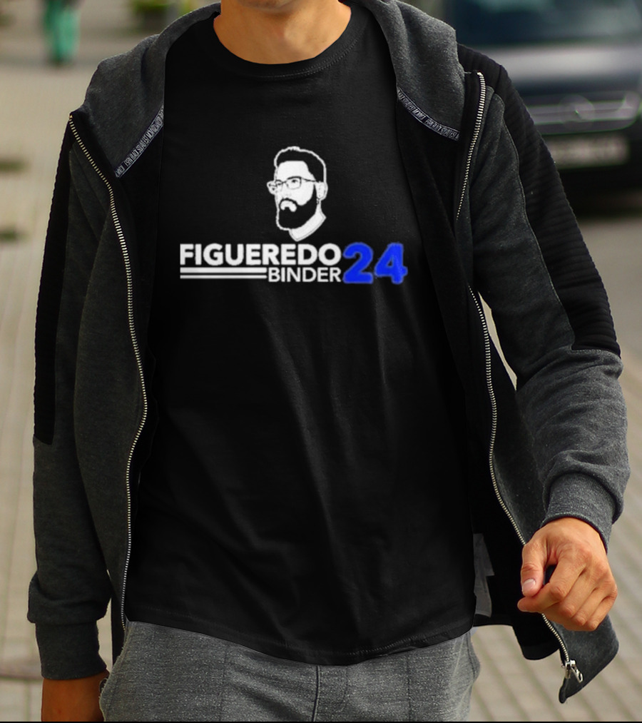 FIGUEREDO BINDER 24 Portrait And Text T-Shirt
