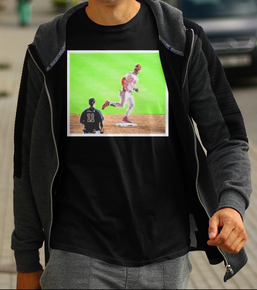 Section 419 Harper Stares Down Arcia Baseball Moment T-Shirt