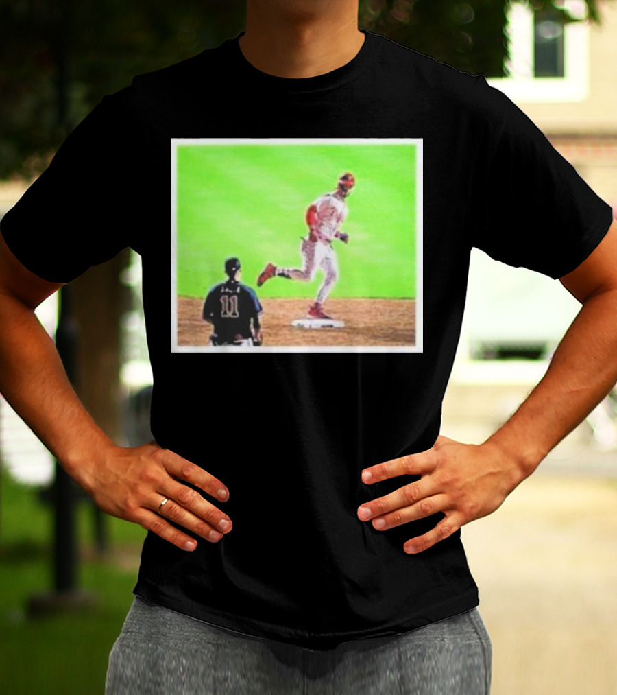 Section 419 Harper Stares Down Arcia Baseball Moment T-Shirt