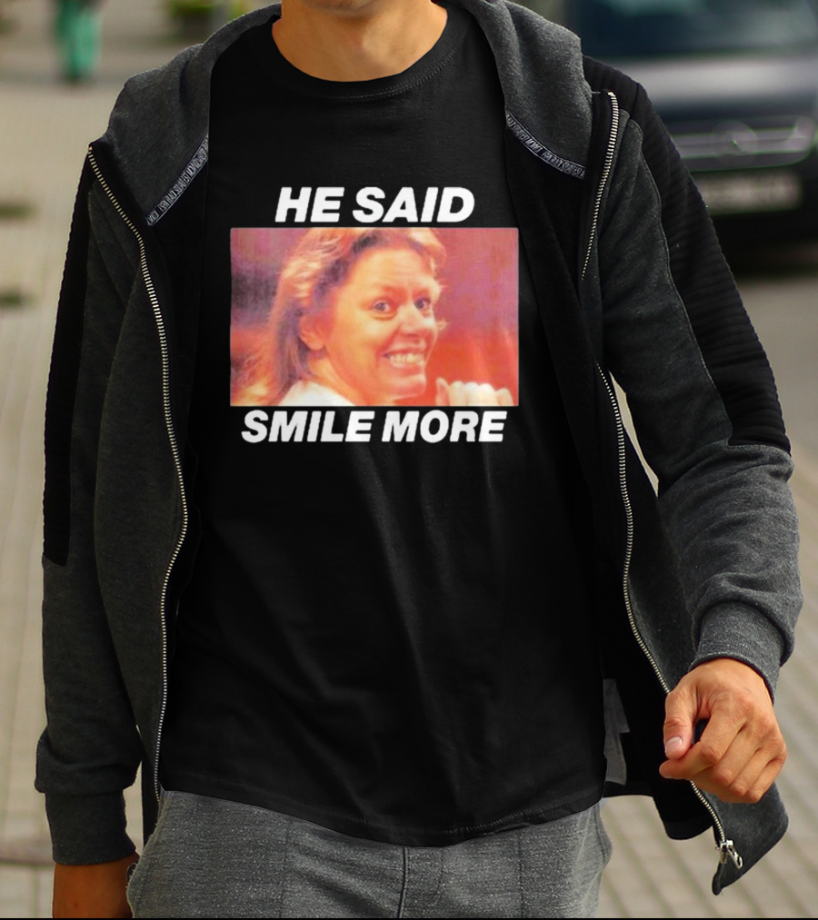 The Cola Corporation Merch Aileen Wournos Smile More He Said T-Shirt