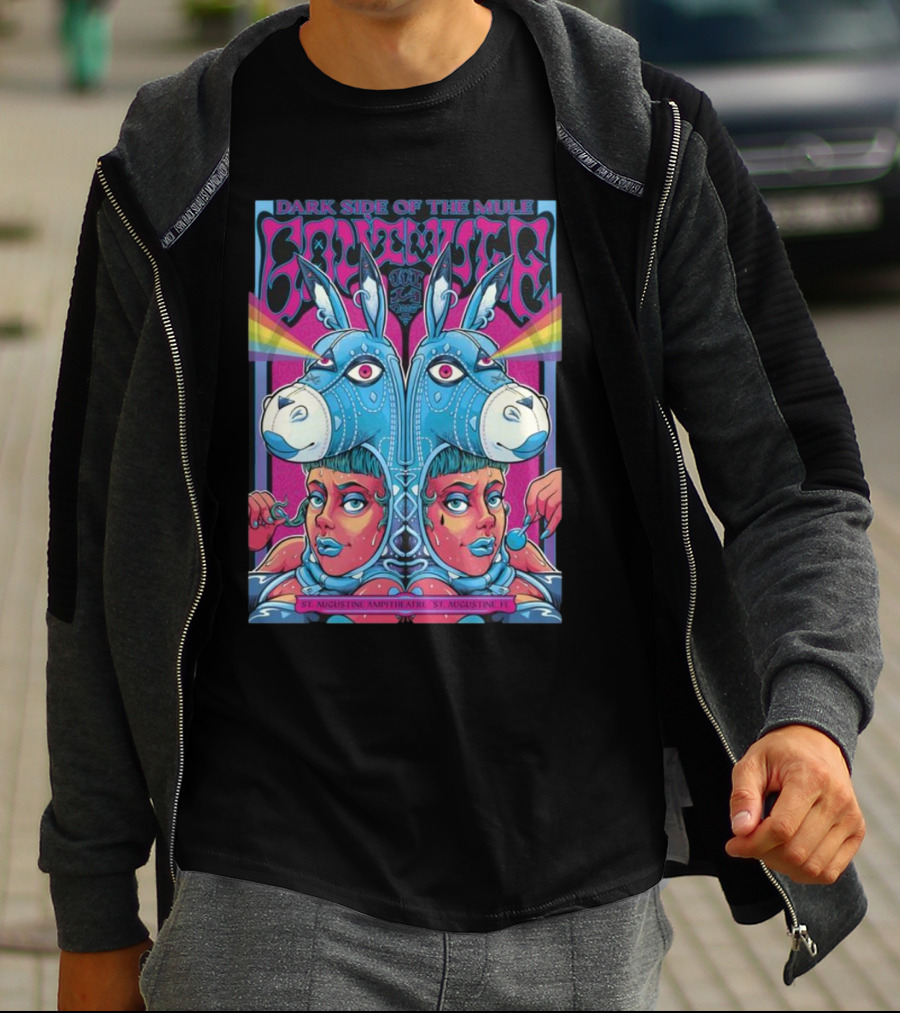 DARK SIDE OF THE MULE ST. AUGUSTINE AMPHITHEATRE ST. AUGUSTINE FL T-Shirt