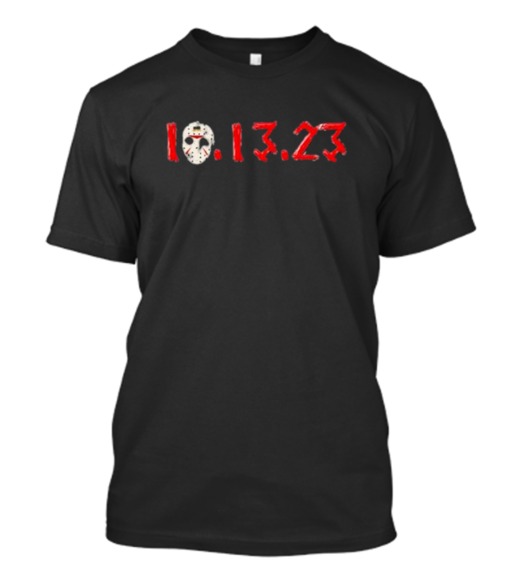 Jason Voorhees Horror Character 10 13 23 Nightmare Halloween T-Shirt