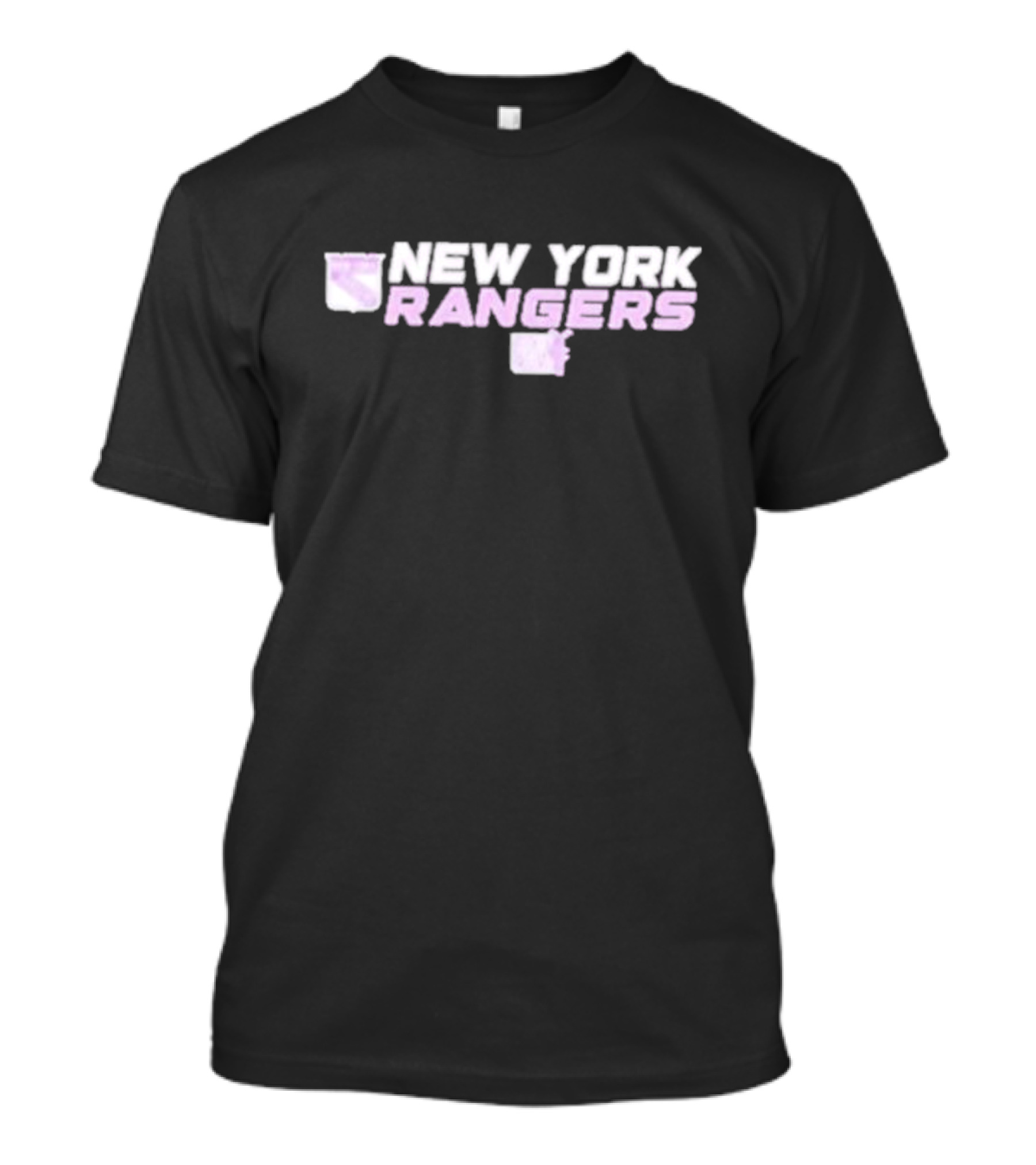 New York Rangers Hockey Fights Cancer Levelwear Women’s Maddox Chase T-Shirt