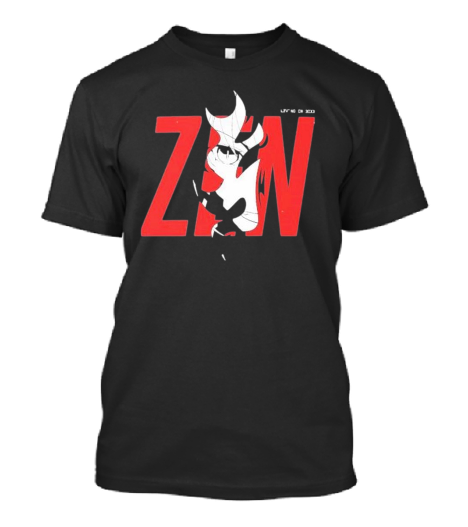 Vshojo Merch Zen Legacy Aesthetics With Zen Character Elements T-Shirt