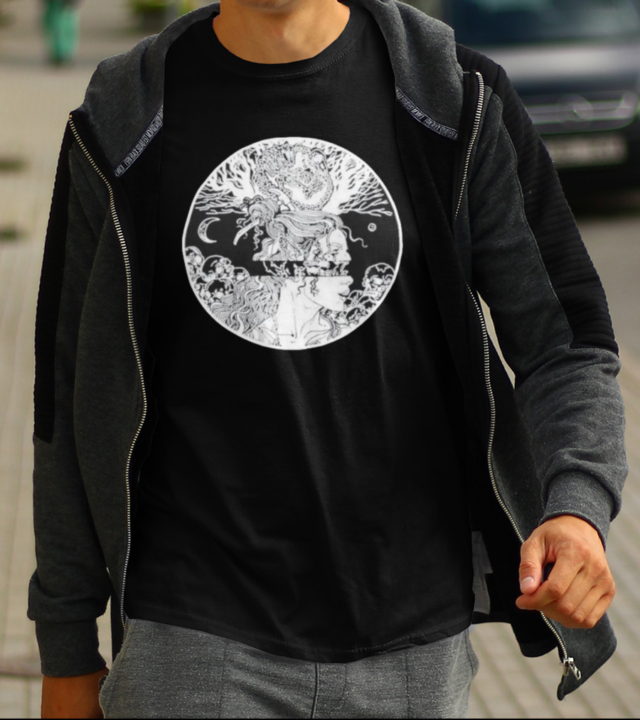 Critical Role Laudna Character Art Moon T-Shirt