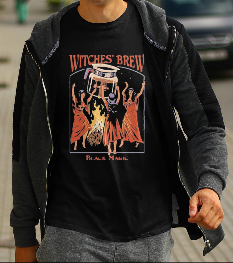 Witches’ Brew Black Magic Halloween T-Shirt