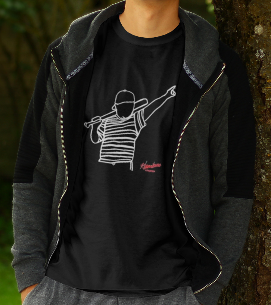 Hambino Athletics Bambino Baseball Outline Iconic Figure T-Shirt