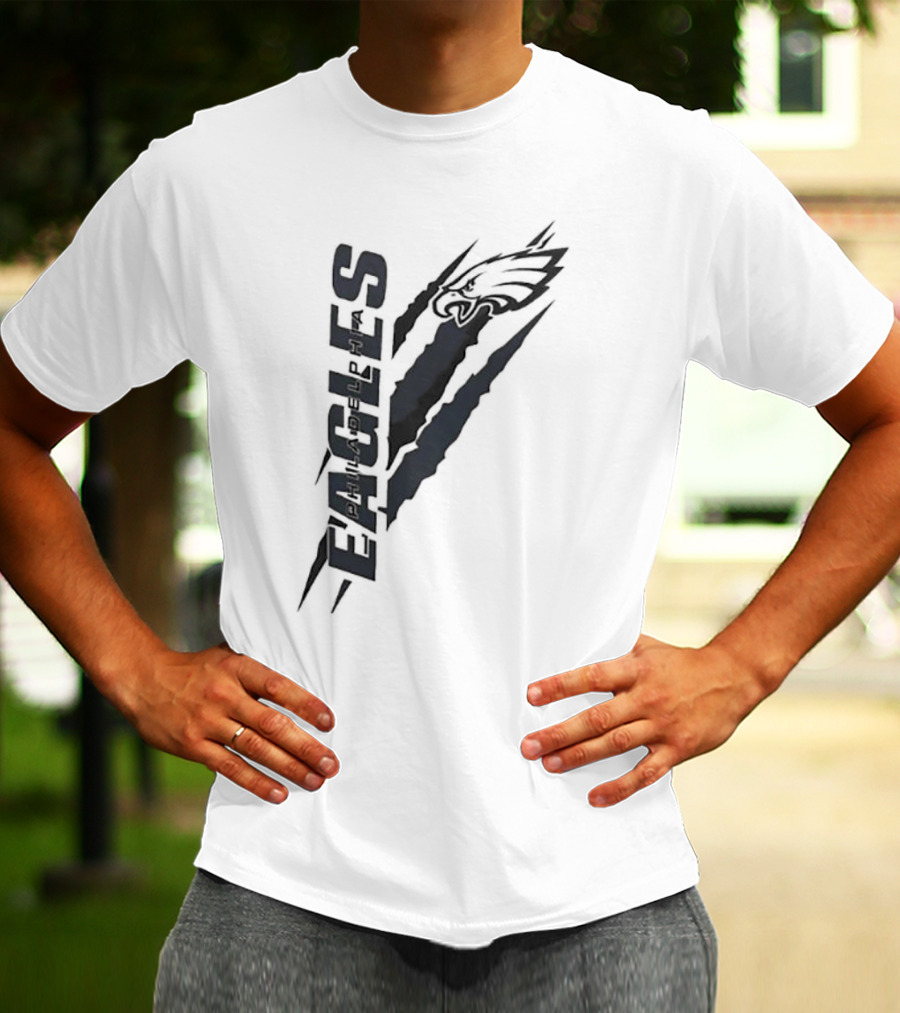 Philadelphia Eagles Claw Mark Logo T-Shirt