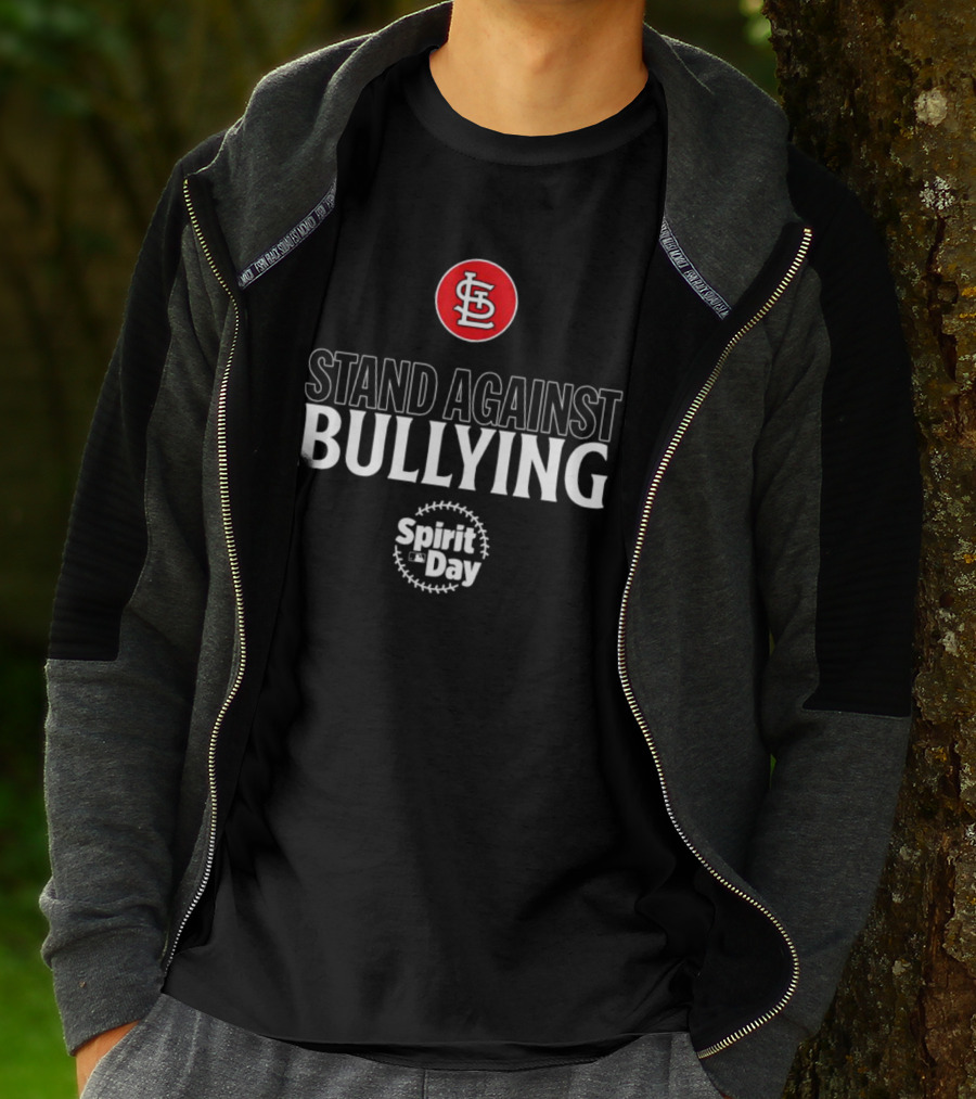 St. Louis Cardinals Stand Against Bullying Spirit Day T-Shirt