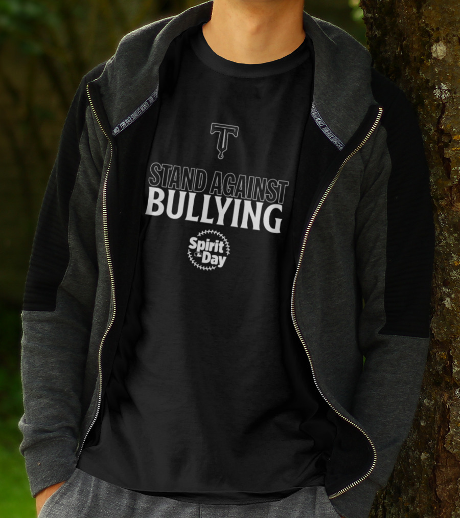 Tulsa Drillers T Stand Against Bullying Spirit Day T-Shirt