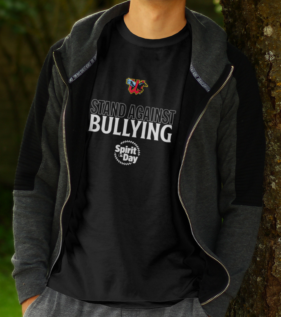 Wichita Wind Surge Stand Against Bullying Spirit Day Campaign T-Shirt