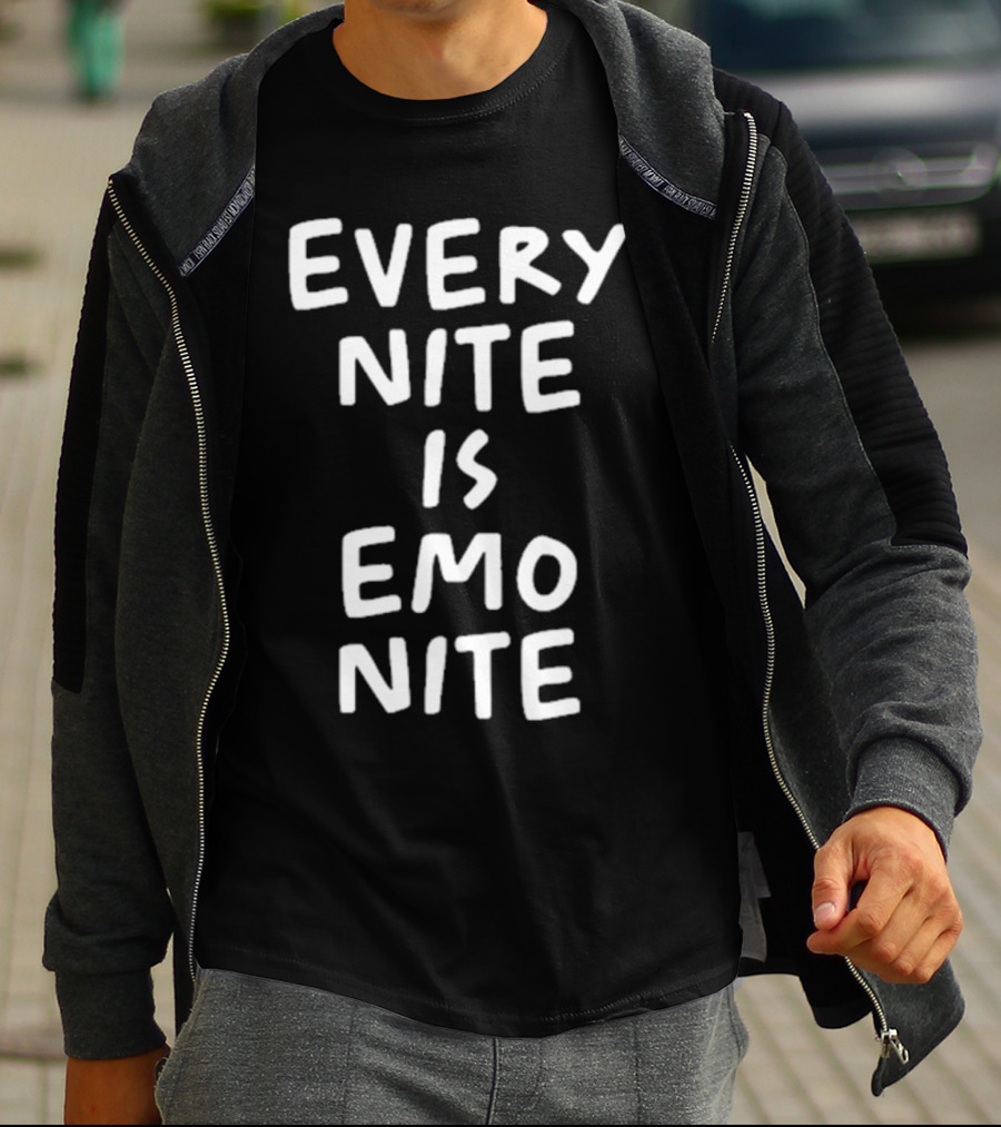 Charlie And Grace Every Nite Is Emo Nite T-Shirt
