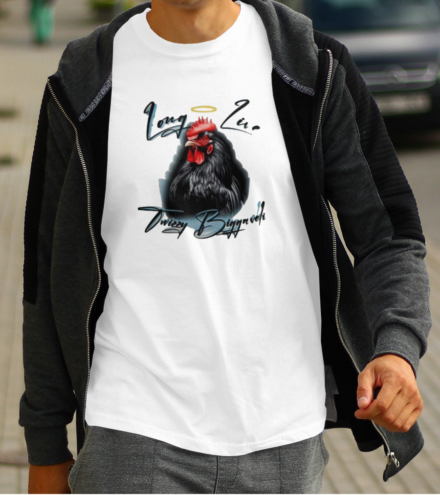 Long Live Twizzy Biggaveli Halo Rooster T-Shirt
