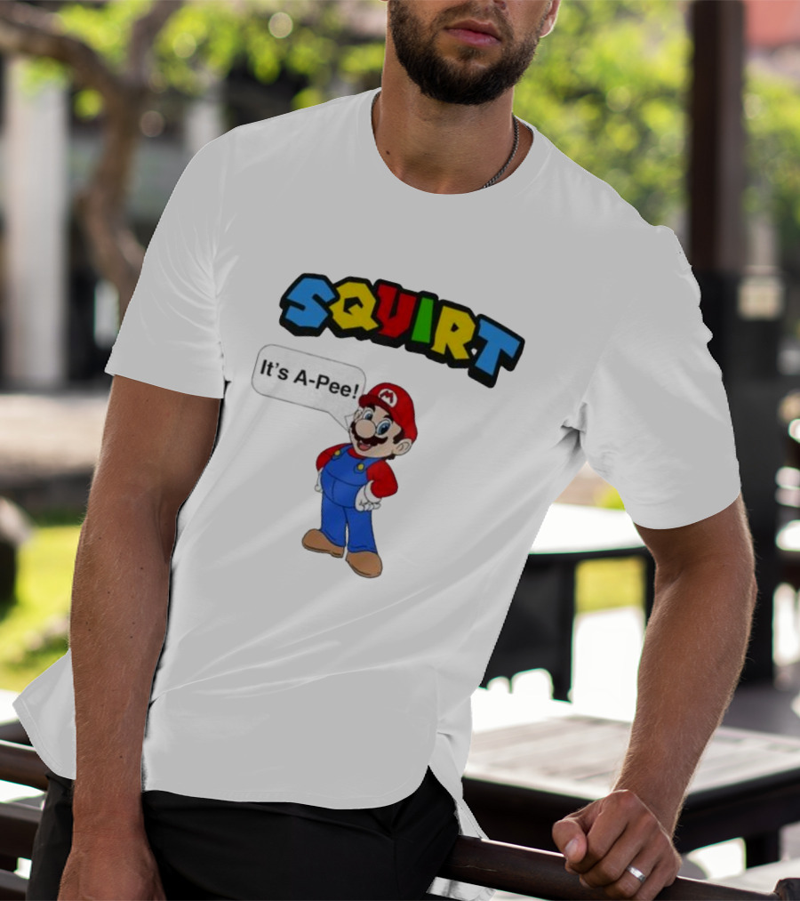 Squirt Mario It's A Pee T-Shirt