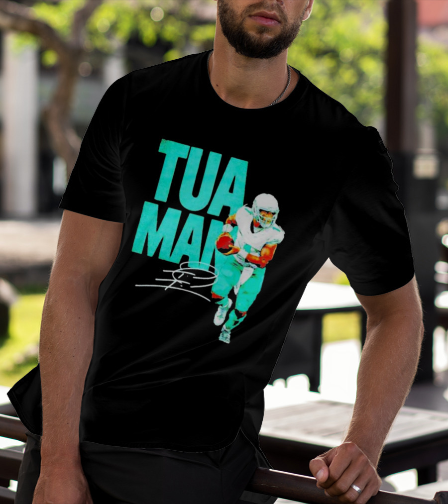 Tua Tagovailoa Miami Tua Man Football Player T-Shirt