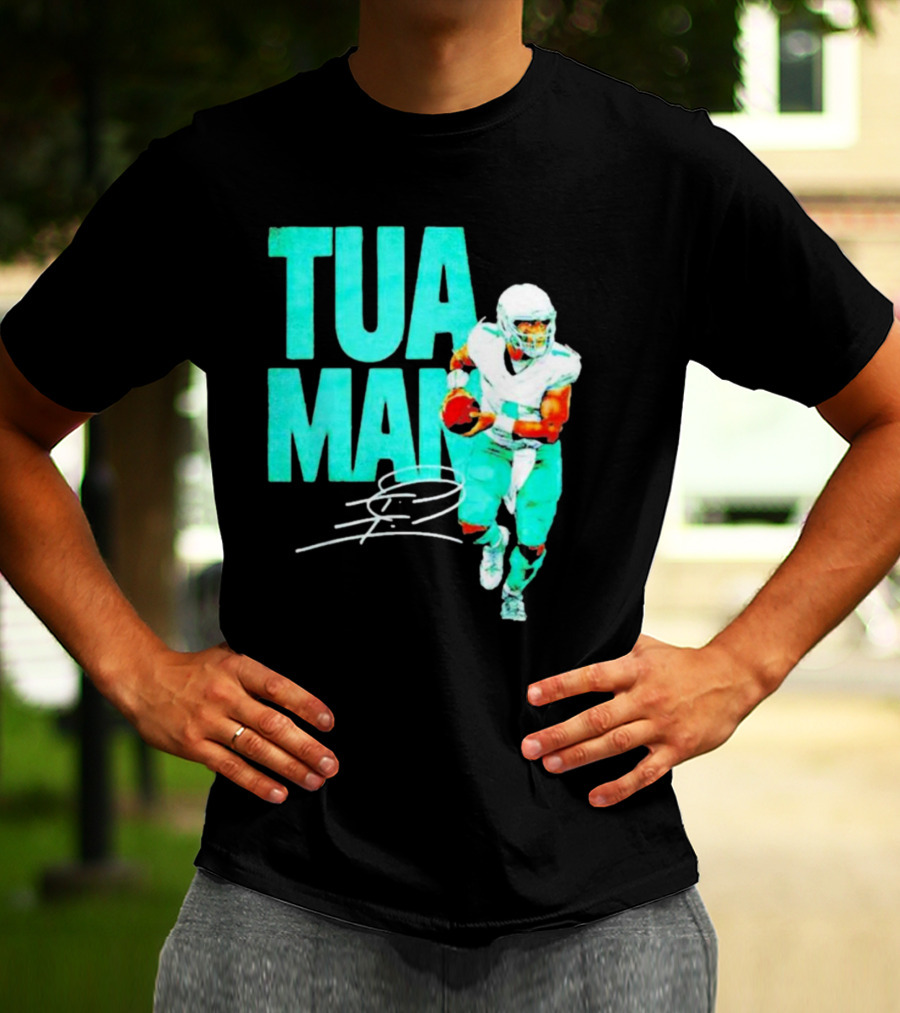 Tua Tagovailoa Miami Tua Man Football Player T-Shirt