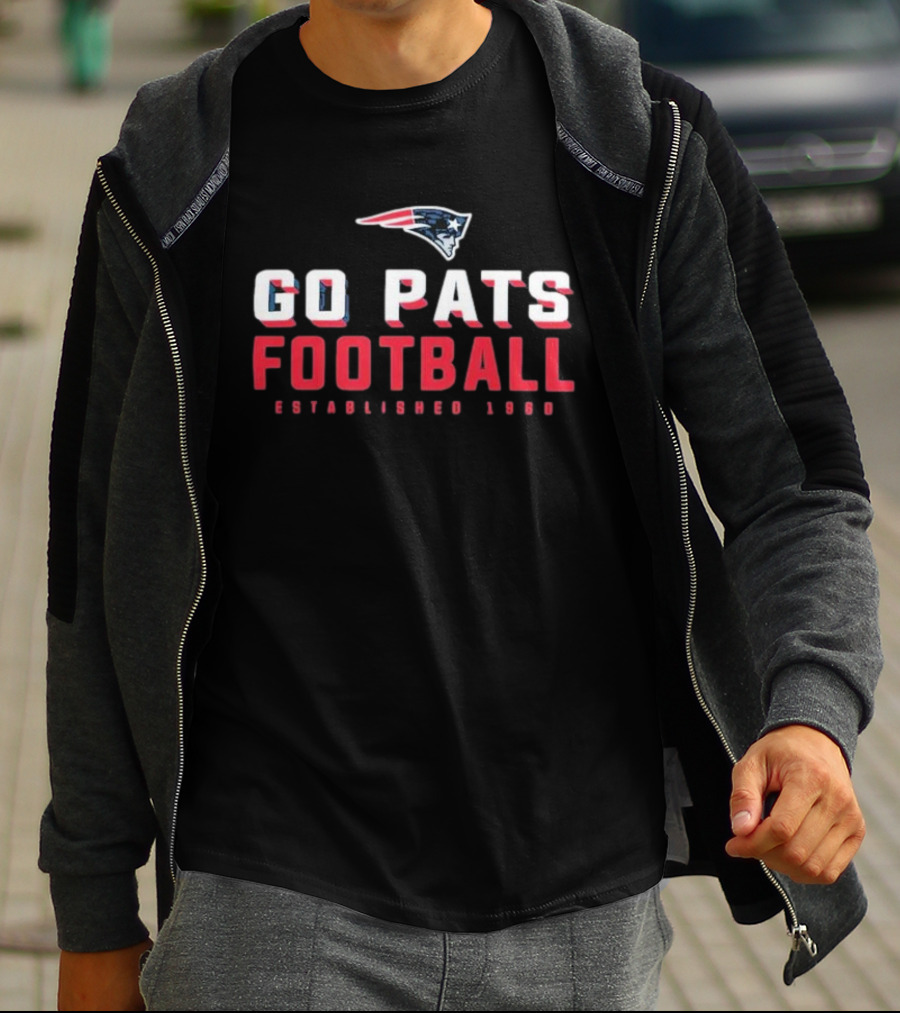 Go Pats Football New England Patriots Established 1960 Fanatics Branded T-Shirt