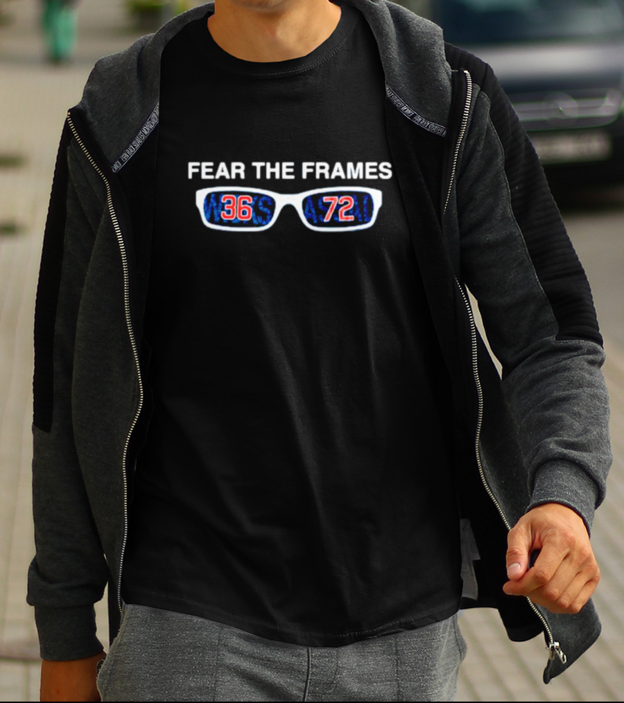 Fear The Frames Wocks 36 Assad 72 Glasses T-Shirt